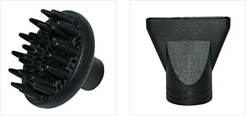 Vista 2 de Profesional intenso secador de pelo de cerámica iónica ciencia - negro/oro rosa