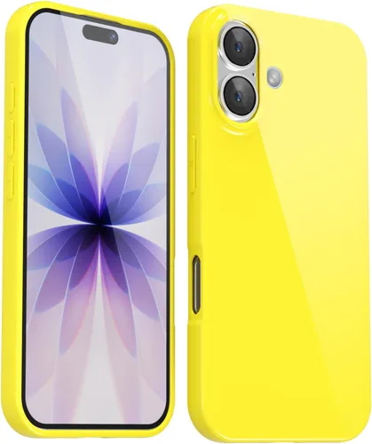 Vista 255 de Svanove para iPhone 7 Plus/ 8 Plus, funda de silicona, de goma suave brillante y gel de jey lindo, funda protectora de plástico simple y lisa