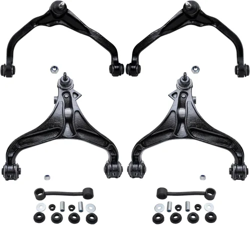 Vista 20 de Detroit Axle - Kit de extremo delantero para Chrysler 300 Dodge Charge 2011-2018 Challenger, 2 brazos de control traseros inferiores, 2 barras