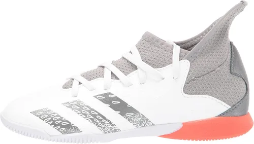 Vista 8 de adidas Freak de depredador interior para niños .3, Cloud WhiteIron MetallicSolar Red