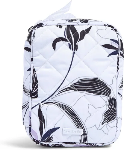 Vera Bradley Estuche organizador de joyas con cremallera de sarga de rendimiento para mujer