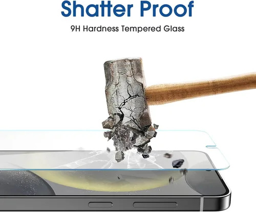 Vista 8 de amFilm OneTouch - Protector de pantalla para Samsung Galaxy S22 5G de 6.1 pulgadas, dureza 9H con protector de lente de cámara, más fácil