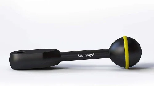 Vista 2 de Seafrogs - Brazo de clip de bola a cabeza YS de 1 pulgada de aluminio de 4.43 pulgadas/4.4 in Brazo adaptador de cabeza YS subacuática