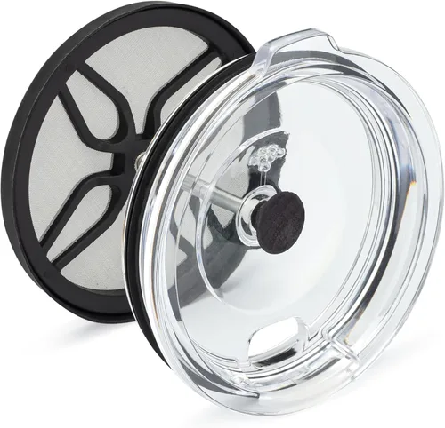 Vista 9 de COLETTI Prensa francesa de viaje compatible con YETI Rambler de 14 onzas, cafetera de viaje, accesorios para vasos, convierte tu vaso en una