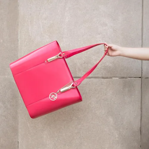 Vista 2 de McKLEIN Leather Ladies' Tote with Tablet Pocket- SAVARNA