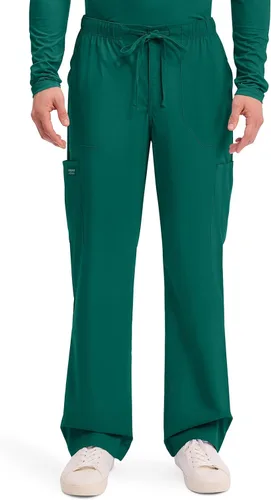 Vista 20 de Cherokee WW Professionals - Pantalones de uniforme médico para hombre con Azul Cielo