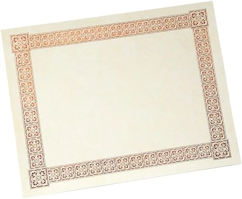 Vista 14 de Gartner Studios Papel de Certificado con Estrellas Abstractas en Lámina, Papelería Personalizada, Estampado en Lámina, 8.5" x 11", 15 Hojas