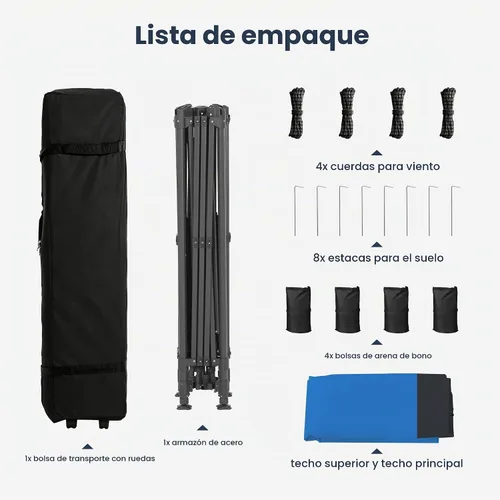 Vista 10 de PHI VILLA - Tienda de campaña desplegable de 13 x 13 pulgadas, al aire libre, fácil de empujar Marrón