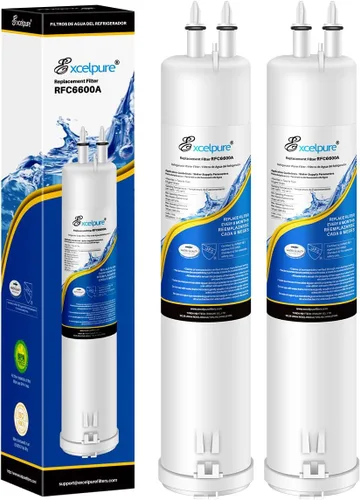 EXCELPURE Filtro de agua para refrigerador RFC6600A de repuesto para EDR3RXD1, Everydrop Filter 3, 4396841, 4396710, Kenmore 46-9083,46-9030, 9030,