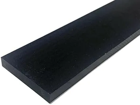 Vista 2 de Vital All-Terrain 48 x 3 x 1/2" Barra de raspador de borde de corte de polietileno (de servicio pesado) - Pala de nieve frontal