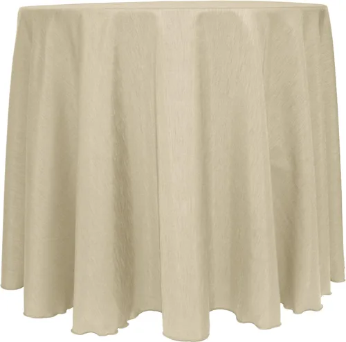 Vista 54 de Ultimate Textile Mantel redondo reversible Shantung Satin Majestic de 114 pulgadas, color verde cazador