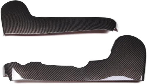 Vista 6 de LLKUANG Cubierta de panel de decoración lateral de asiento de automóvil para Toyota FJ Cruiser 2007-2022, accesorios de panel de ajuste de asiento