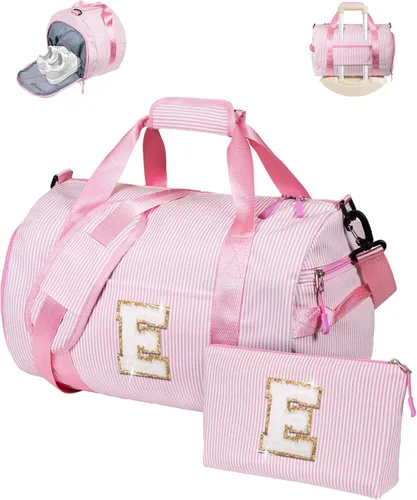 Vista 131 de Regalo para Adolescentes, Bolsa de Viaje para Niñas, Bolsas de Fin de Semana para Niños con Compartimento para Zapatos, Bolsa de Fin de Semana
