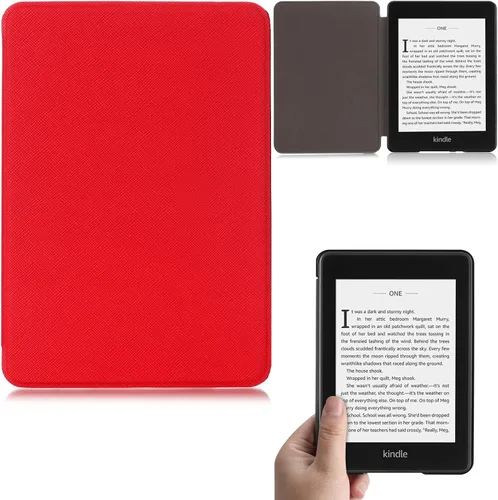 Vista 19 de Funda para Kindle Paperwhite de 6" (10ª generación, versión 2018), la funda inteligente de piel sintética más delgada y ligera con encendido/apagado