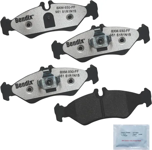 Vista 12 de Pastillas de freno Bendix Fleet Metlok MKD52FM para Apollo, Centurion, Century, Chasis Comercial, Electra, Estate Wagon, GS, 50, 400, 455, LeSabre