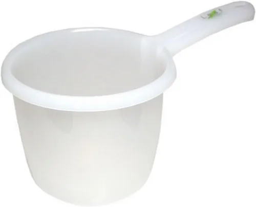 Vista 8 de JapanBargain 3040, Cucharón de agua de plástico japonés para baño, color verde, fabricado en Japón (1, verde)