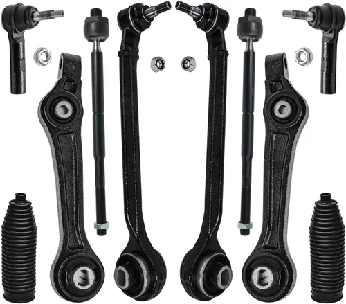 Vista 167 de Detroit Axle - Kit de suspensión de 10 piezas para Nissan Frontier Xterra Pathfinder 2005-2012, 4 brazos de control superiores inferiores