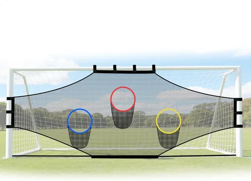 Vista 8 de Soccer Goal Target Net【ONLY NET】Equipment Training Soccer Net Practice Soccer Accuracy Target Large Backyard Game Goal Football Youth Rebounder Goal