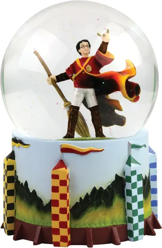Enesco Bola de agua Quidditch The Wizarding World of Harry Potter, 6.89 pulgadas, multicolor