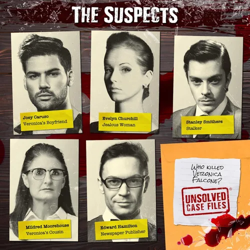 Vista 4 de Unsolved Case Files Falcone, Veronica - Juego de misterio para resolver casos cerrados, archivos de casos sin resolver, ¿puedes resolver el crimen?