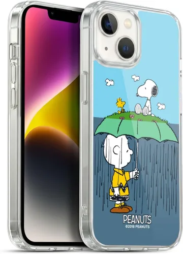 Vista 89 de Head Case Designs Officially Licensed Peanuts Charlie & Woodstock Nap Halfs and Laughs Gel Case [Military Grade Protection] Compatible with Apple