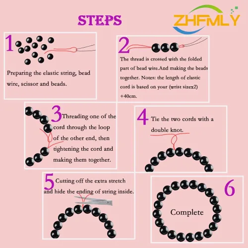 Vista 7 de Cuentas de piedras preciosas naturales de jade persa de 0.315 pulgadas, cuentas sueltas y redondas de cristal para collares, pulseras y fabricación