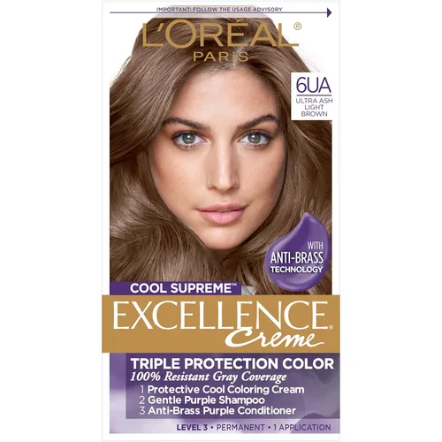 Vista 64 de L'Oreal Paris Excellence Age Perfect - Kit de coloración de tonos degradados, rubio natural medio 5CB