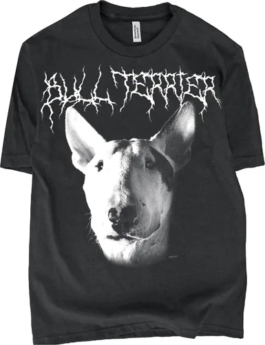 Vista 9 de Heavy Metal 80s Animal Black Camiseta - 100% algodón - para hombre y mujer azul (Blue Heeler)