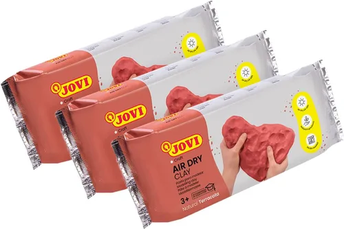 Vista 7 de Jovi - Secado al aire, arcilla de modelado autoendurecible, secado al aire, sin hornear, ocre, 8.82 oz, fácil de limpiar, ideal para niños de 3 años