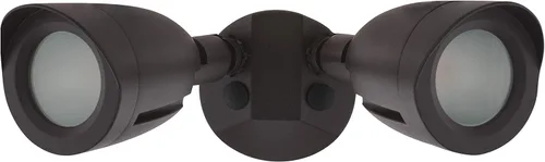 Vista 7 de Satco Luz de seguridad para exteriores 65-714, accesorio de inundación LED de doble cabeza de bala, blanco cálido de 3000 K, carcasa de aluminio