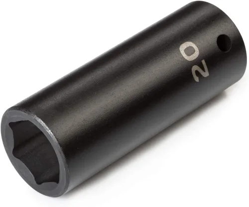 Vista 107 de TEKTON SID23112 Dado de impacto profundo de 6 puntos de 15/32 pulgada (12 mm) impulsor de 1/2 pulgada