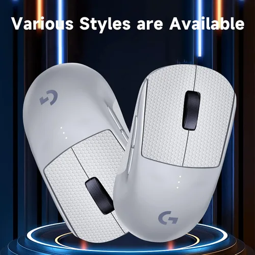 Vista 6 de JINGDU Funda antideslizante compatible con Logitech G PRO Wireless Gaming Mouse, cinta de agarre antideslizante, agarre a prueba de sudor de ratón