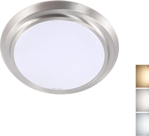 Vista 9 de YoonLIT - Lámpara de techo LED de montaje empotrado de 7 pulgadas, 120 V, 3000 K/4000 K/5000 K CCT ajustable, lámpara de techo regulable, 12 W, 800