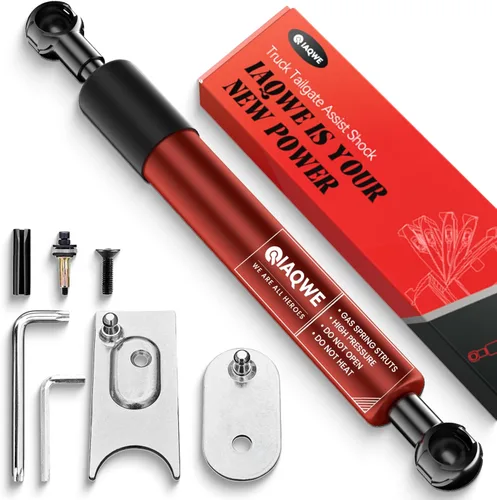 Vista 10 de IAQWE Amortiguador de asistencia para puerta trasera de camión 43301 compatible con Dodge Ram 1500 2009-2018, Ram 2500/3500 2010-2024, Ram 1500