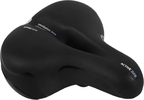 Vista 7 de Cómodo cojín de asiento de bicicleta acolchado ancho para ejercicio y bicicleta de carretera, cómodo cojín de asiento de bicicleta para hombres