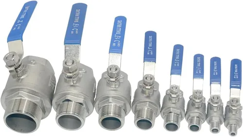 Vista 8 de DAN SPEED Válvula de bola de puerto completo macho x hembra S304 de acero inoxidable resistente para agua, aceite y gas, 1000WOG (1 pulgada)