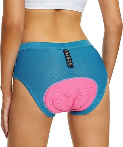 Vista 7 de FEIXIANG Women's Cycling Underwear for Women Negro