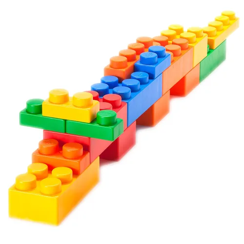 Vista 5 de UNiPLAY Mix Soft Building Blocks - Juego de 60 piezas para el aprendizaje temprano del bebé, el desarrollo cognitivo y el juego creativo de niños