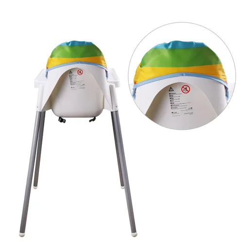 Vista 19 de twoworld Cojín para silla alta IKEA Antilop, funda de asiento para silla alta de bebé, cojín para silla alta IKEA Antilop (patrón animal)