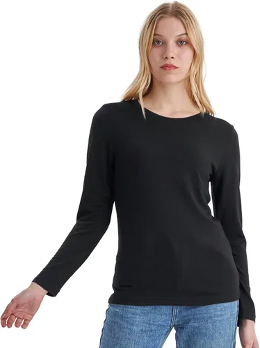 Vista 15 de Merino Protect 100% lana merino capa base mujer ropa interior térmica ligera suave manga larga camisa para senderismo esquí