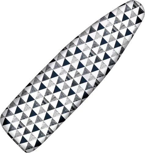 Vista 18 de Funda y almohadilla para tabla de planchar, acolchado de hierro grueso de tamaño estándar de 15 x 54 pulgadas, resistente a quemaduras y manchas