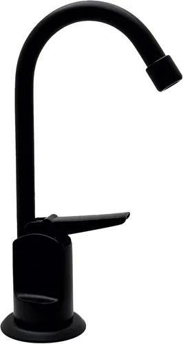 Vista 3 de Westbrass R203-NL-62 Grifo dispensador de agua pura estilo Touch-Flo de 6 pulgadas, negro mate