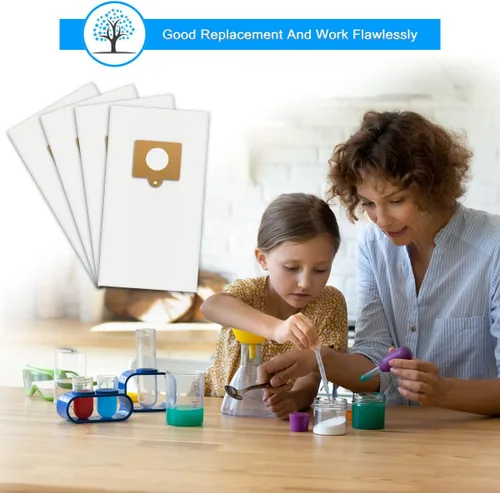 Vista 8 de Bolsas de vacío tipo C/Q para aspiradora Kenmore 5055, 50557, 50558, 50104, estilo C, Q bolsas para Panasonic tipo C-5, C-18, C-19, MC-V295H