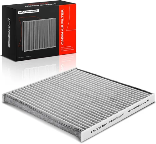 Vista 9 de Filtro de aire para cabina A-Premium con carbón activado compatible con Chrysler 200 2015-2017 y Jeep Cherokee 2014-2018, 2.4L 3.6L, Reemplazo #