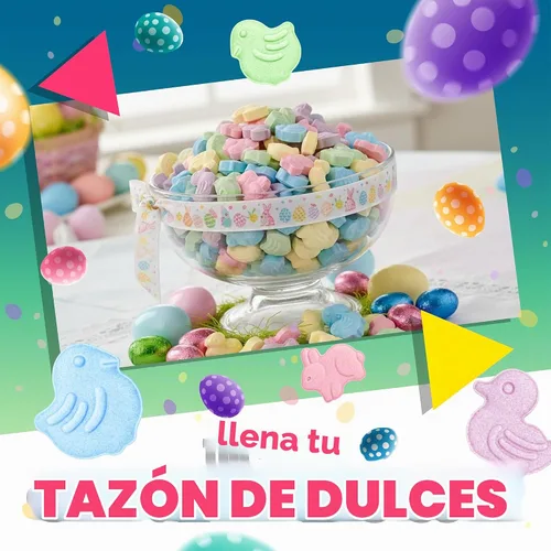 Vista 4 de Ducks, Chicks and Bunnies Candy, bolsa de 1 libra