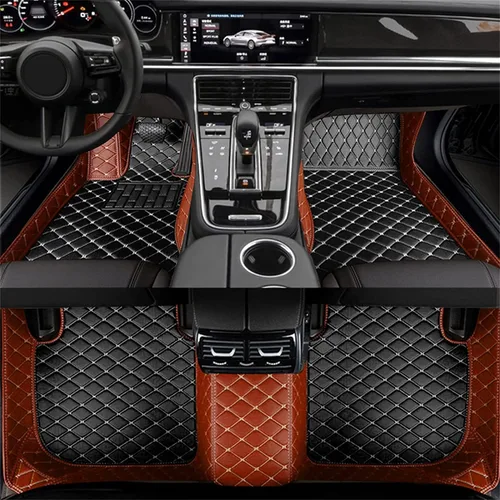 Vista 14 de Alfombrillas de coche para coche, SUV y camiones Compatibles con alfombrillas automotrices Protege el interior de tu vehículo con alfombrillas