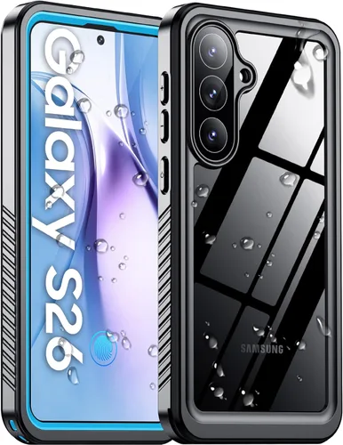 Vista 9 de Temdan Funda pesada a prueba de golpes para Samsung Galaxy S22 Ultra, con 2 unidades [protector de pantalla suave + protector de lente de cámara]