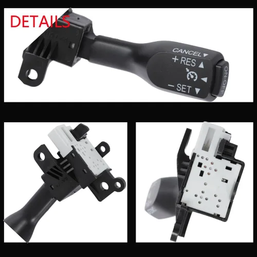 Vista 4 de Conjunto de interruptor de control de crucero automotriz reemplaza 84632-34011 84632-34017 para Toyota Corolla 2010-2014, Camry 2006-2014