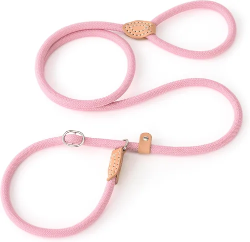 Vista 16 de Mile High Life Correa antideslizante para perro, correa de cuerda resistente de 4 pies, 5 pies, 6 pies, para entrenamiento sin tirones, correa