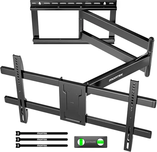 Vista 11 de monTEK Soporte de pared para TV de brazo largo para la mayoría de televisores de 23 a 65 pulgadas, extensión de 29 pulgadas de brazo giratorio